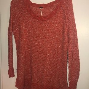 Orange Free People Sweater